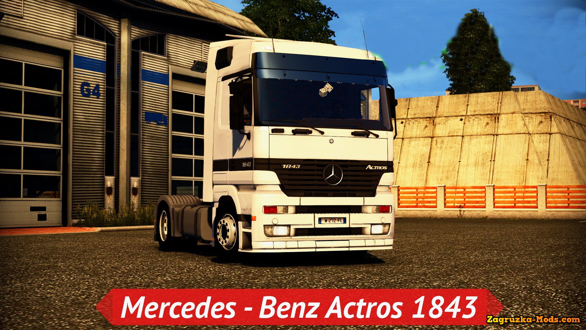 Mercedes-Benz Actros 1843 Mp1 for ETS 2