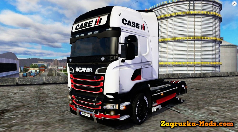 Case IH Skin for Scania Streamline for ETS 2