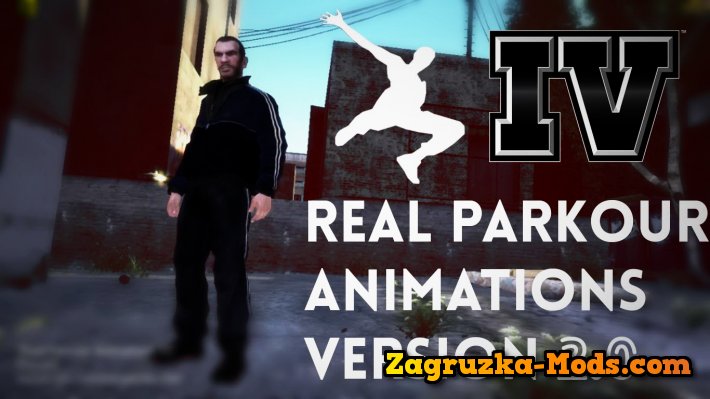 Real Parkour Animations v2.0 for GTA 4