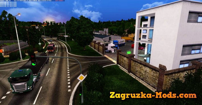 MHA map EU 1.8.1 by MsHeavyAlex for ETS 2