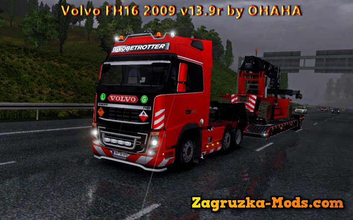Volvo FH16 2009 v13.9r by Ohaha for ETS 2