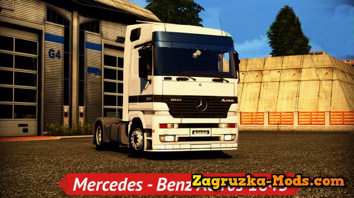 Mercedes-Benz Actros 1843 Mp1 for ETS 2