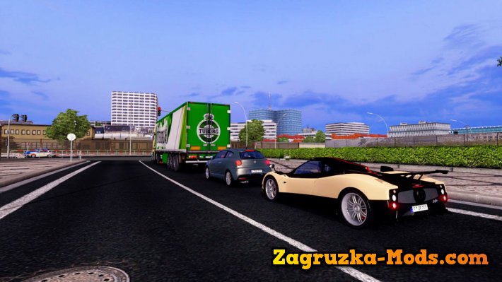 Test Drive Unlimited Traffic Pack Reworked for ETS 2