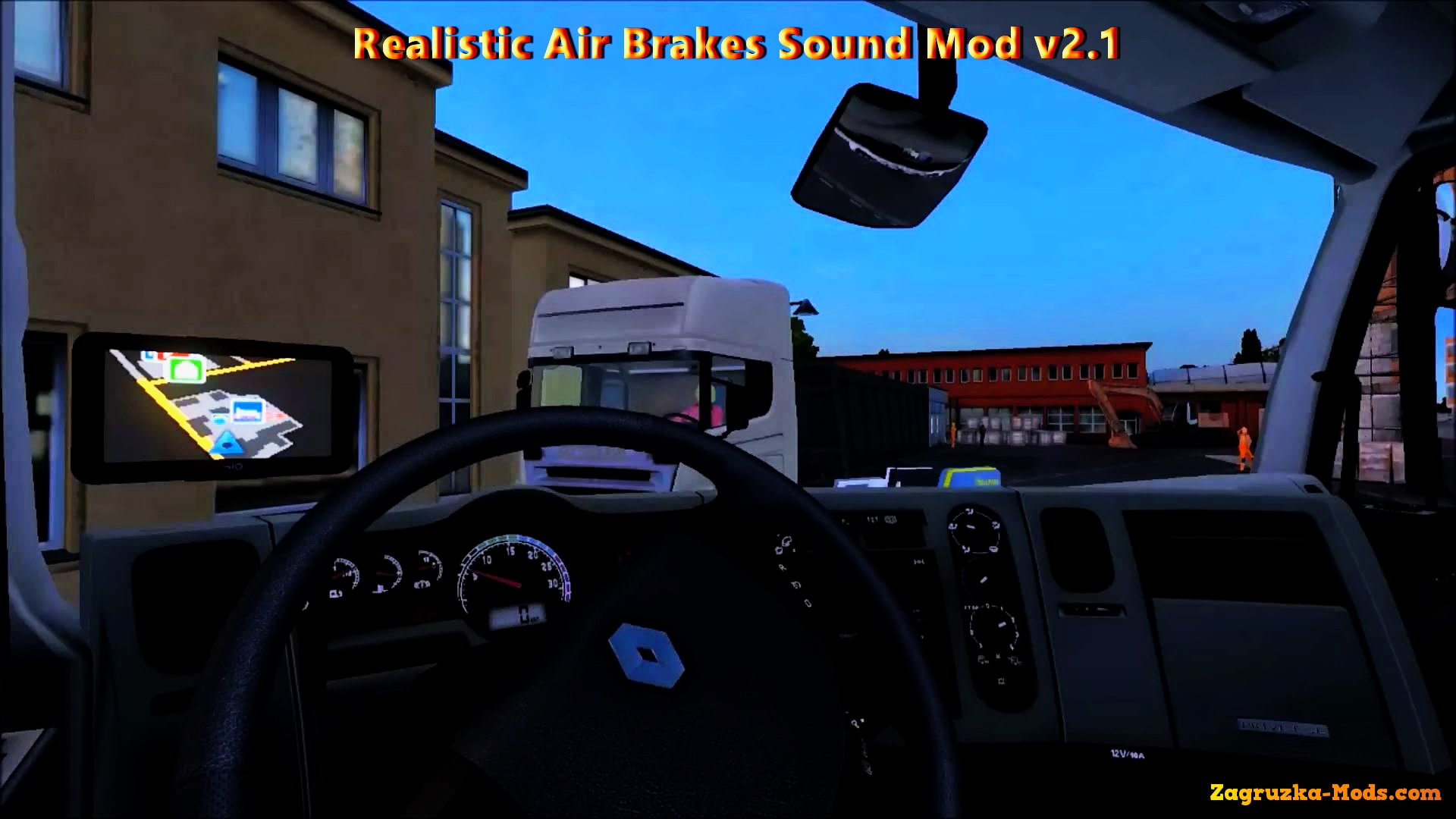 Realistic Air Brakes Sound Mod v2.1 (For all Trucks) for ETS 2