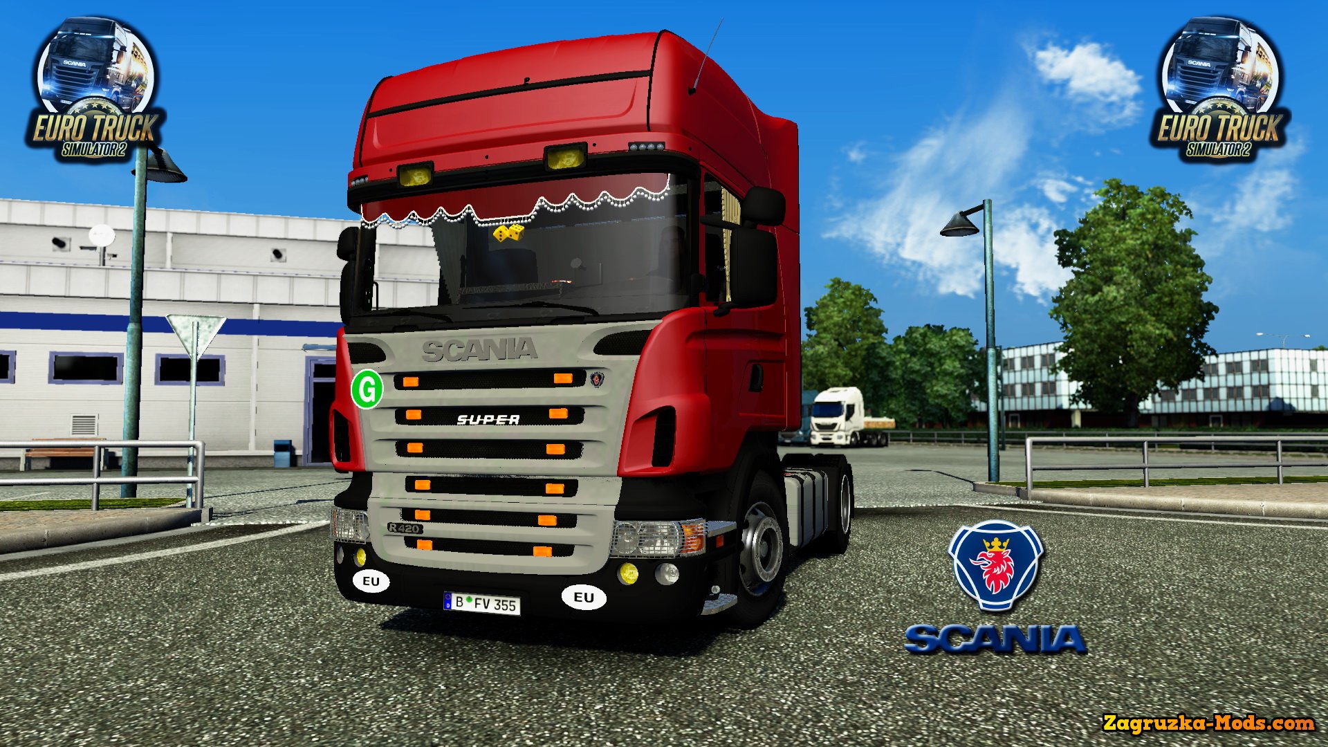 Scania R420 + Interior v1.5 by Taina95 for ETS 2