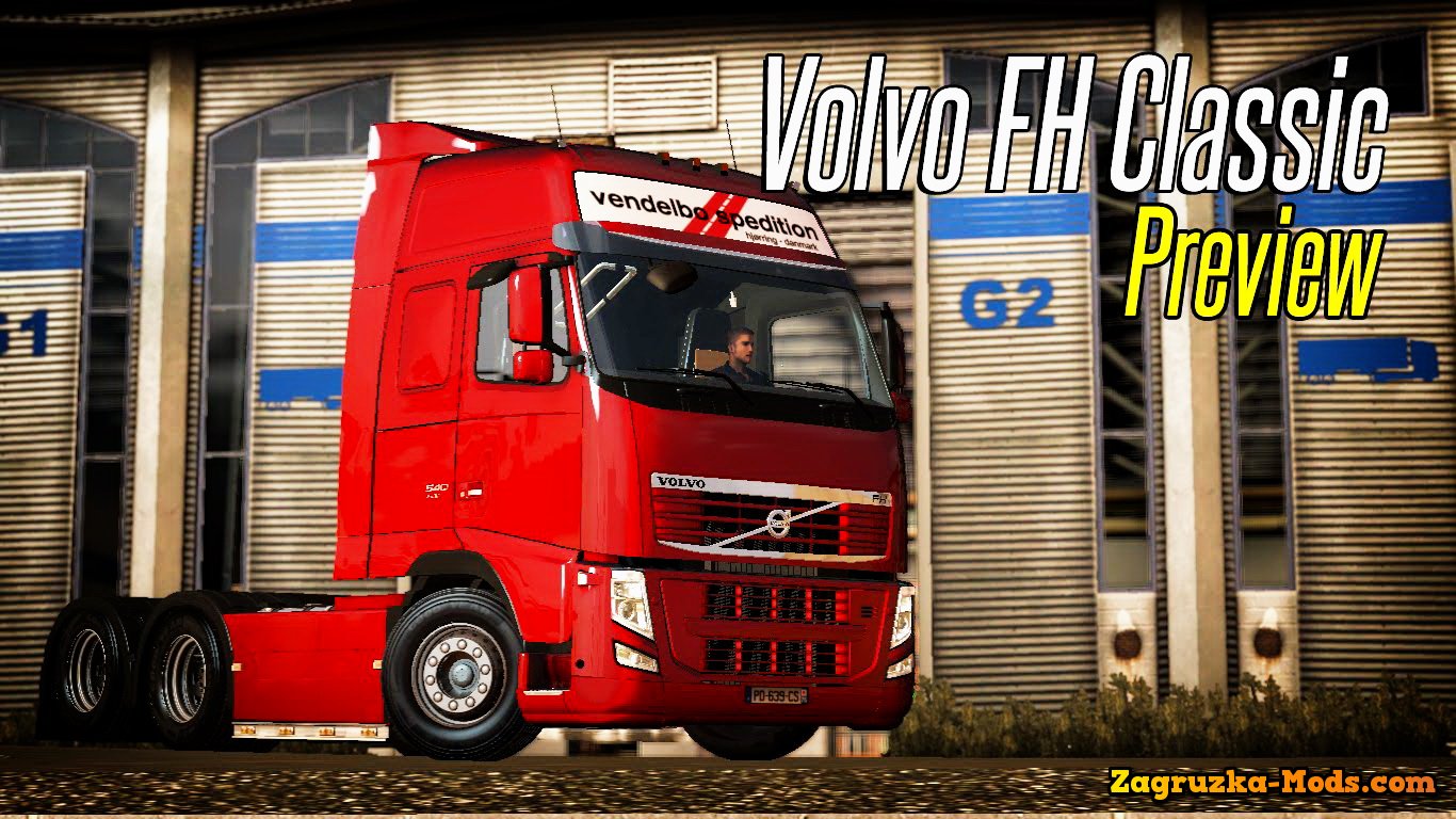 Volvo FH Classic v1.3 by Peerke145 for ETS 2