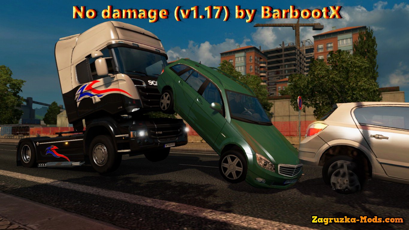 No damage Mod (v1.17) by BarbootX for ETS 2