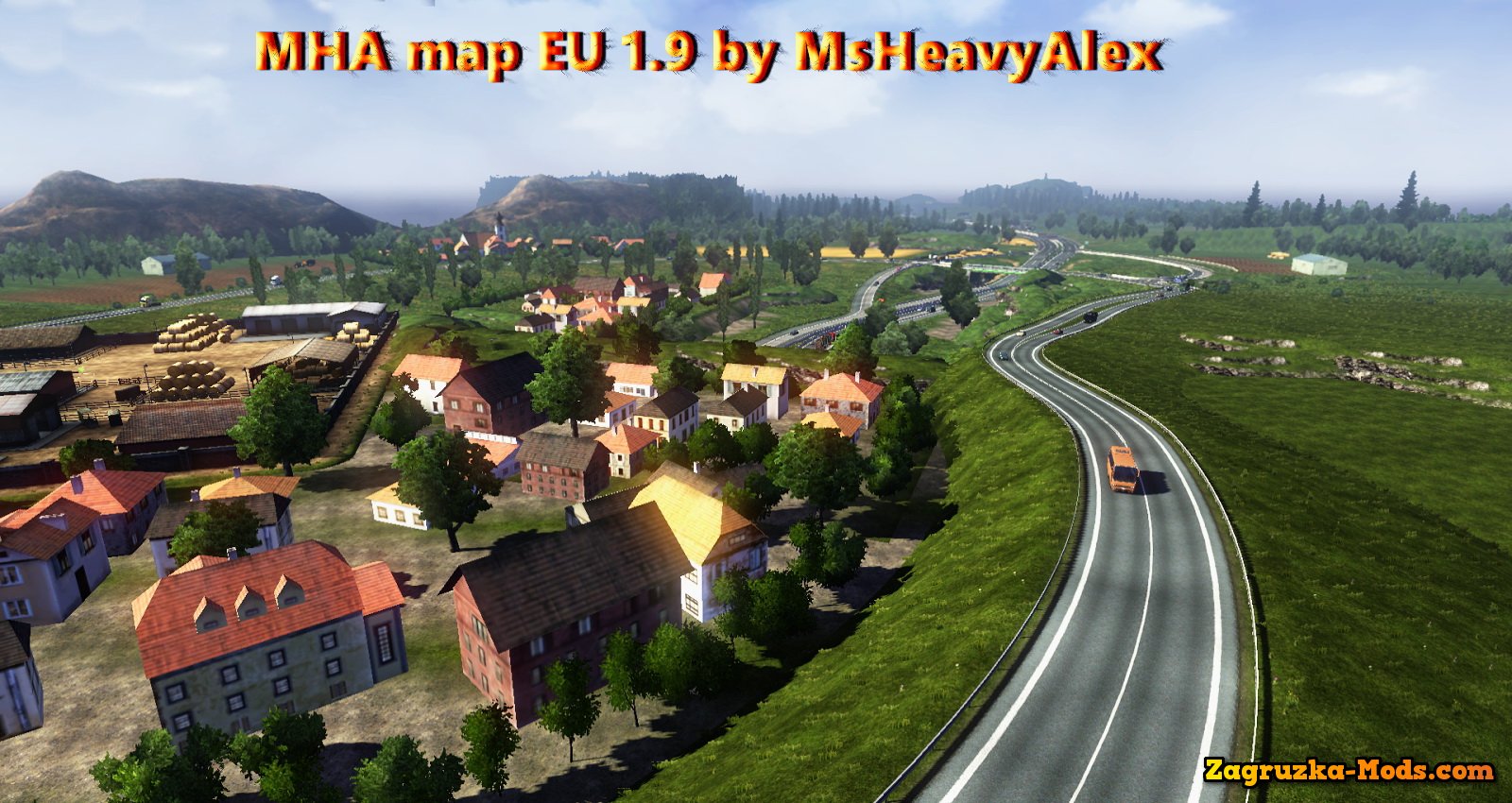 MHAPro Map Eu v1.9 by MsHeavyAlex for ETS 2