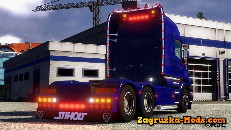 Scania T Mod v1.8 (1.22.x) for ETS 2