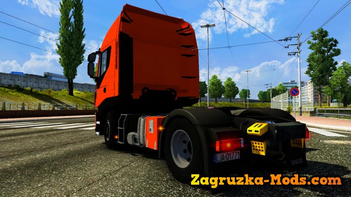 Iveco Stralis Hi-Way 500EEV + Interior for ETS 2