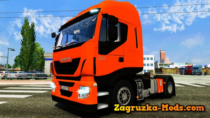 Iveco Stralis Hi-Way 500EEV + Interior for ETS 2