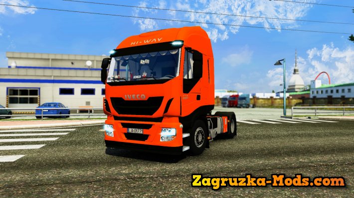 Iveco Stralis Hi-Way 500EEV + Interior for ETS 2