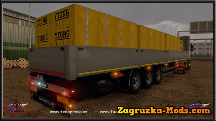 TZ Express Koegel Flatbed v1.0 for ETS 2