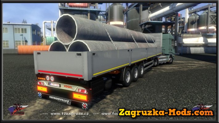 TZ Express Koegel Flatbed v1.0 for ETS 2