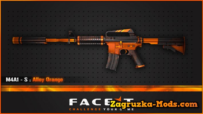 Skin AWP Alloy Orange by Hinata for CS:GO