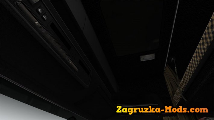 Scania R Black & Red Edition Interior v1.0 for ETS 2