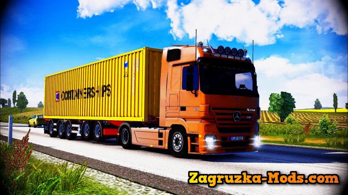 Mercedes MP2 V8 + Addons v1.0 for ETS 2