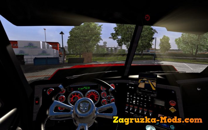 Peterbilt 389 Optimus Prime Transformers v4.0 for ETS 2
