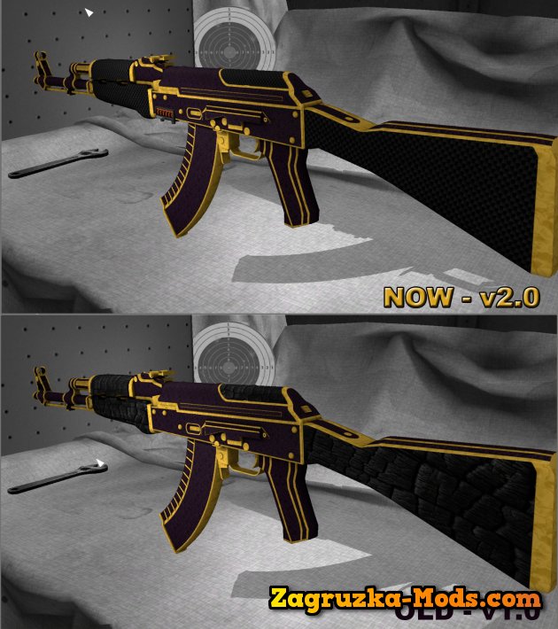Skin AK-47 SAINT v2.0 for CS:GO