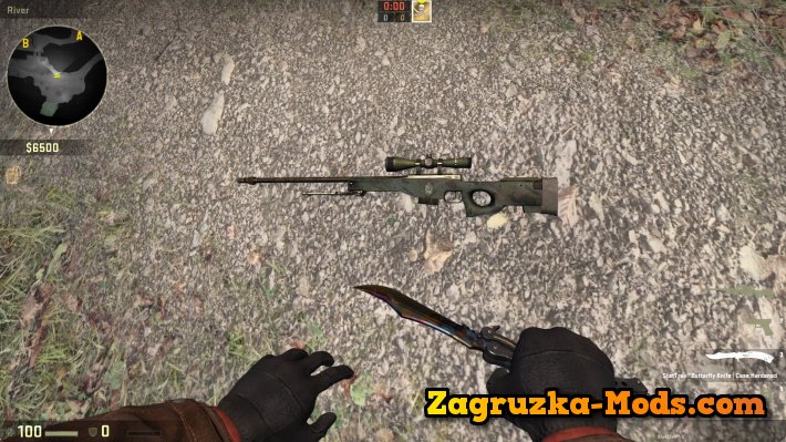 Skin AWP Combat Tone for CS:GO