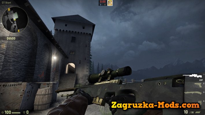 Skin AWP Combat Tone for CS:GO