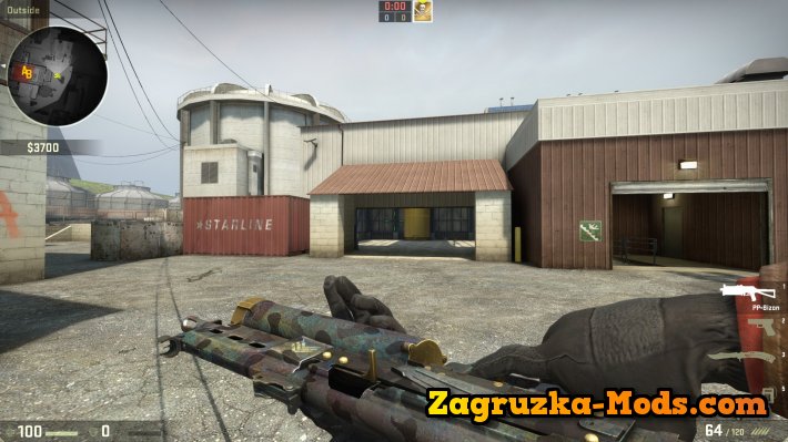 Skin Bizon Combat Tone for CS:GO