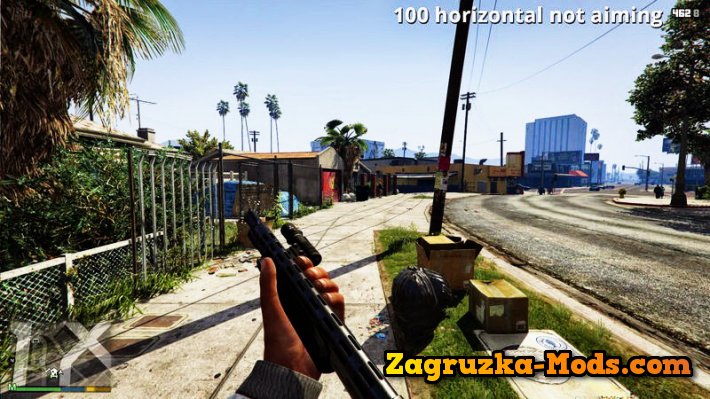 Field of View in First Person Mode v1.1 for GTA V