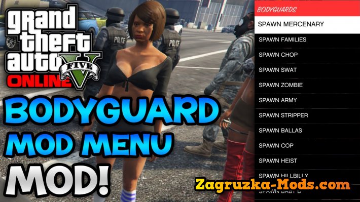 Mini Bodyguard Menu v1.0 for GTA 5