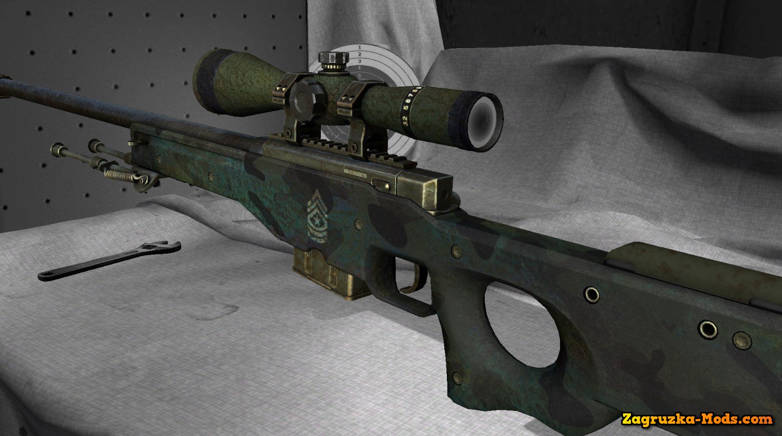 Skin AWP Combat Tone for CS:GO