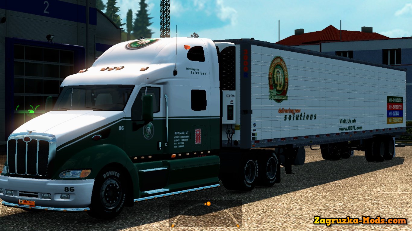 Peterbilt 387 ODF Combo Skin Pack v1.0 for ETS 2
