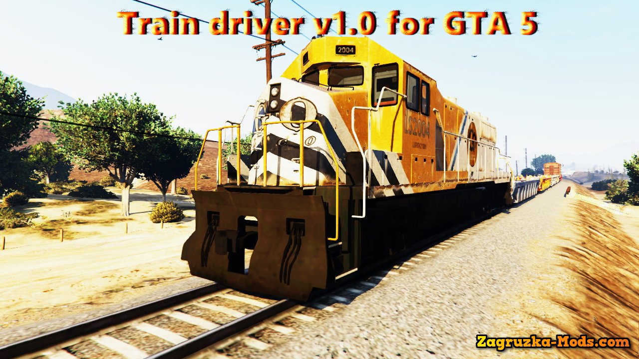 Train driver v1.0 for GTA 5