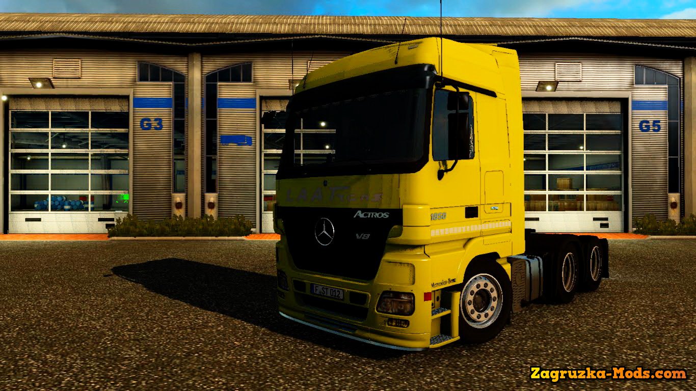 Mercedes MP2 v5.0 by Bogdan Kasalap for ETS 2