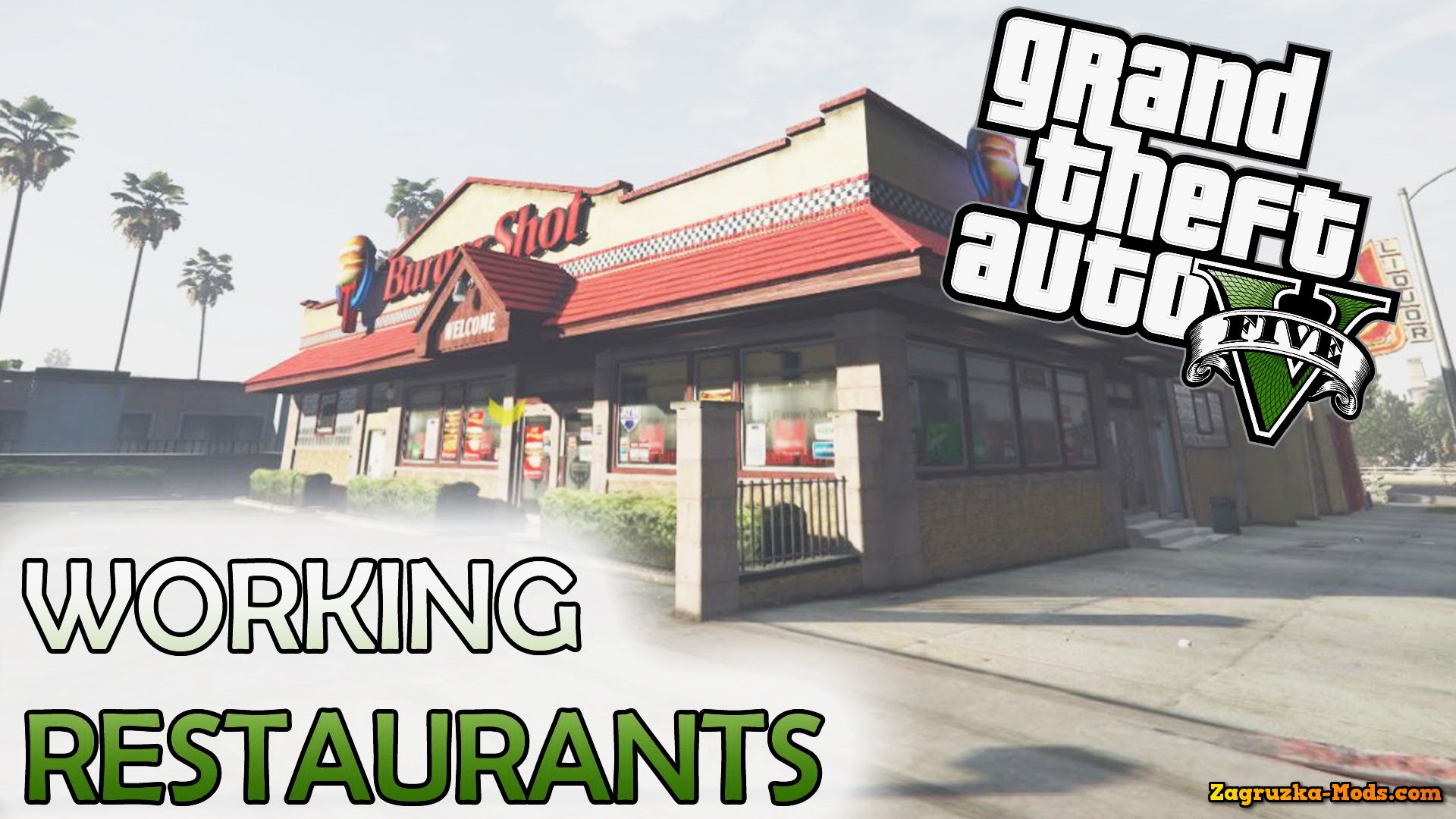 Working Restaurants v1.0 for GTA 5