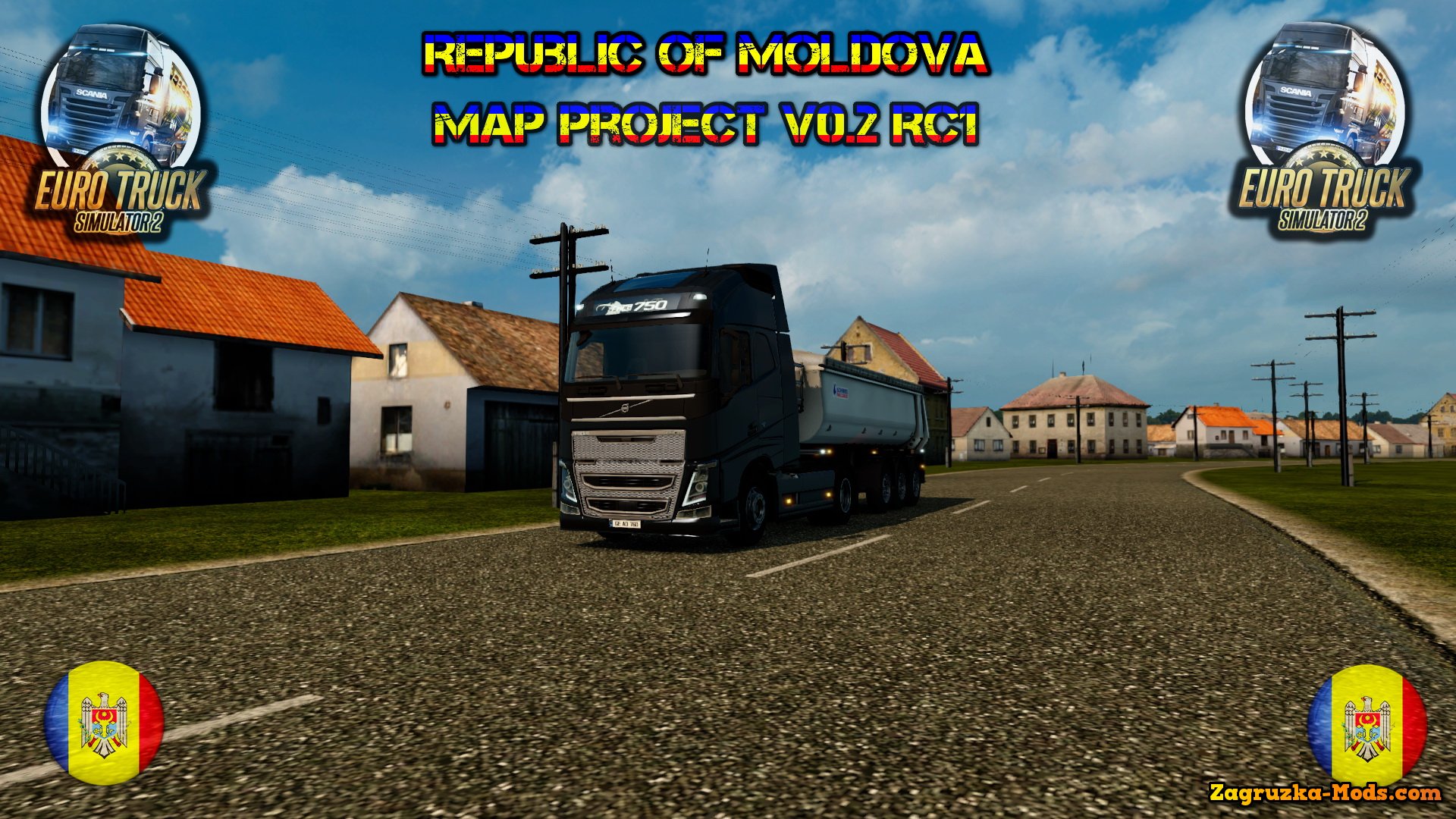 Republic of Moldova Map Project v0.2 RC1 for ETS 2