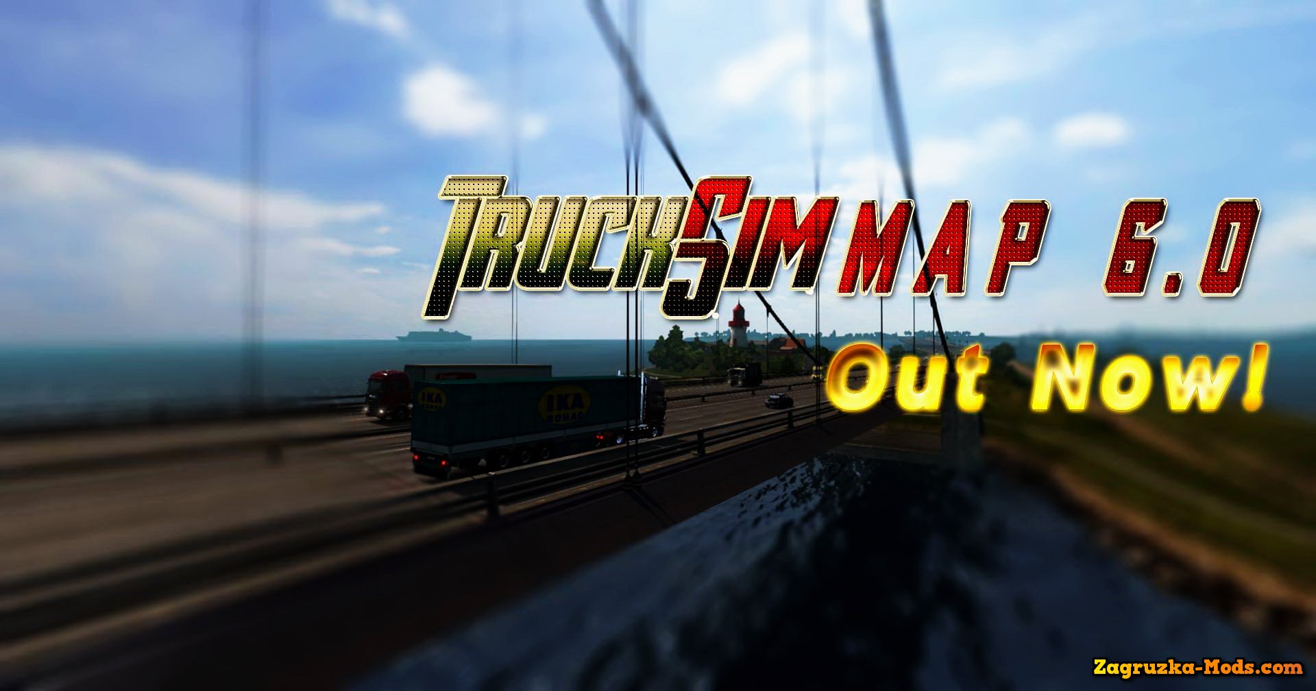 TruckSim Map v6.0.1 for ETS 2