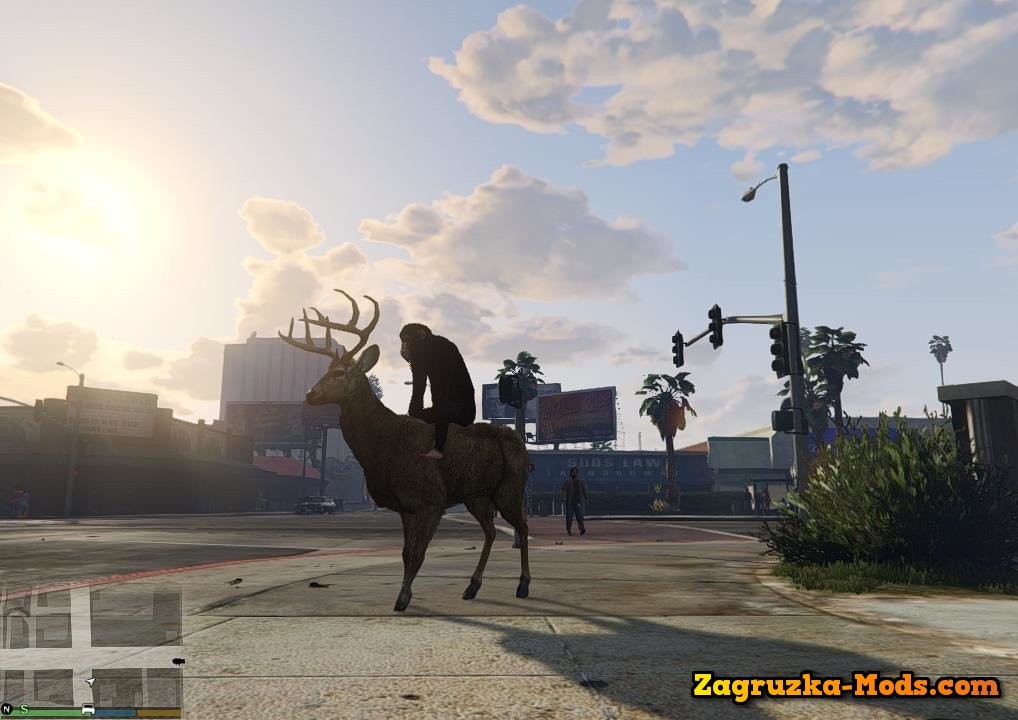 Ride A Deer Mod v0.2a for GTA 5 Ride A Deer Mod v0.2a for GTA 5