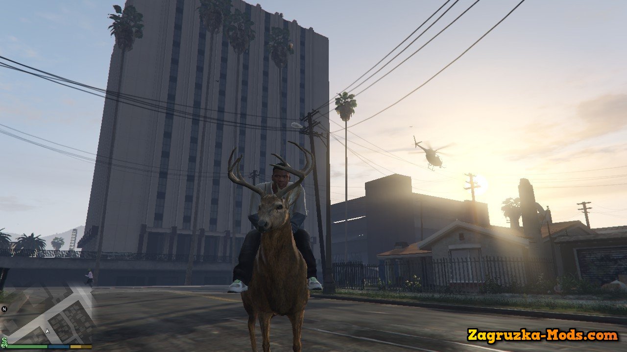Ride A Deer Mod v0.2a for GTA 5 Ride A Deer Mod v0.2a for GTA 5