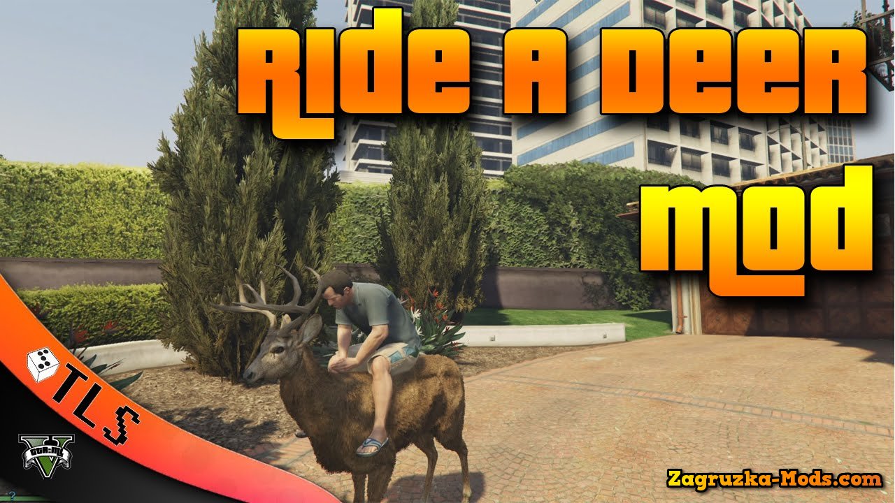 Ride A Deer Mod v0.2a for GTA 5