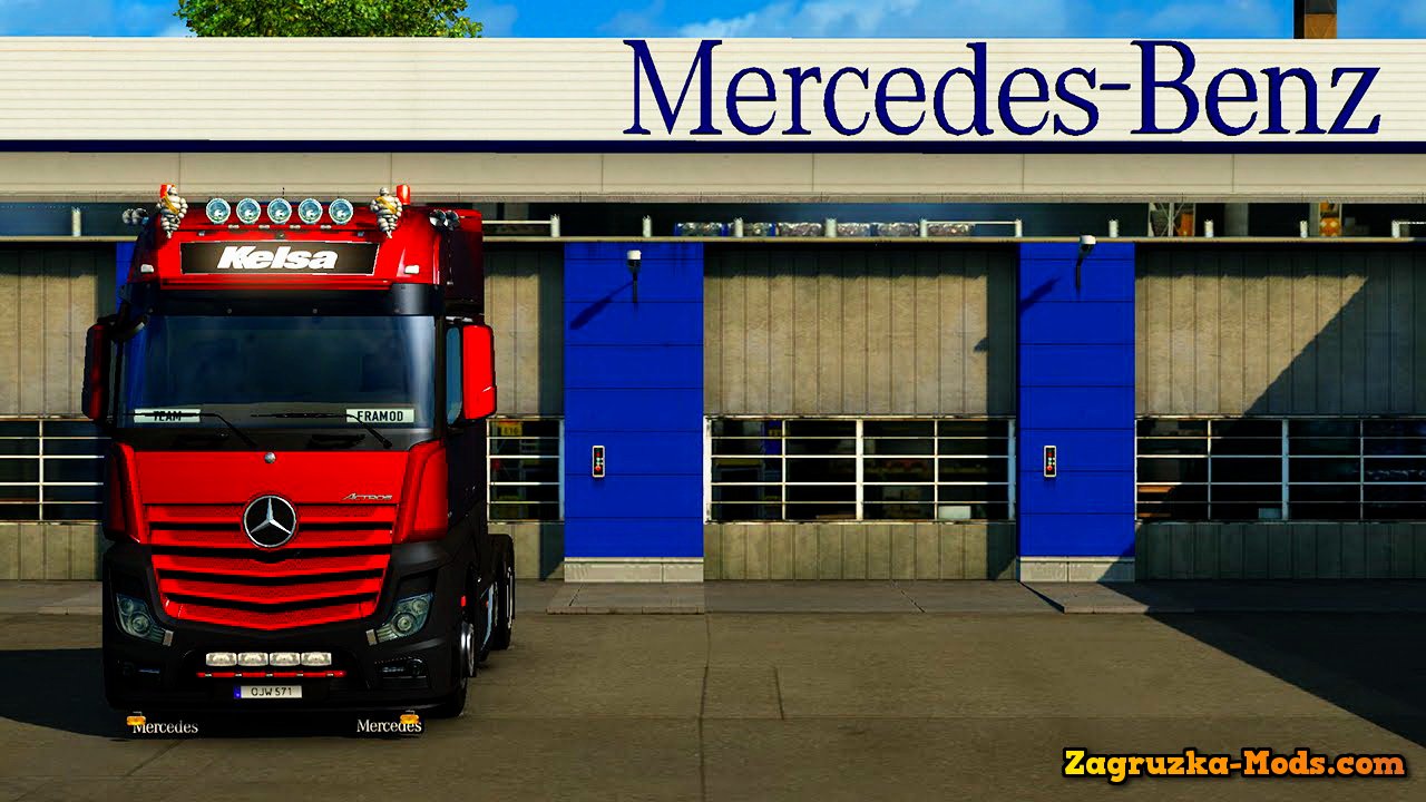 Mercedes Actros MPIV Final Standalone for ETS 2