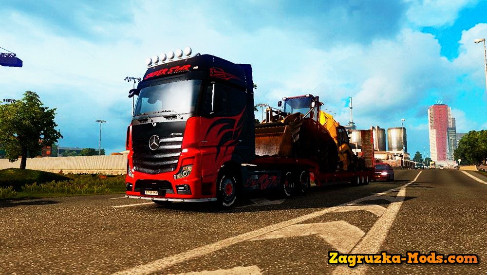 Mercedes Actros MPIV Super Star Skin v1.0 for ETS 2