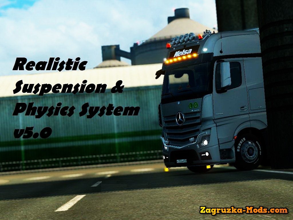 Realistic Suspension & Physics System v5.0 for ETS 2