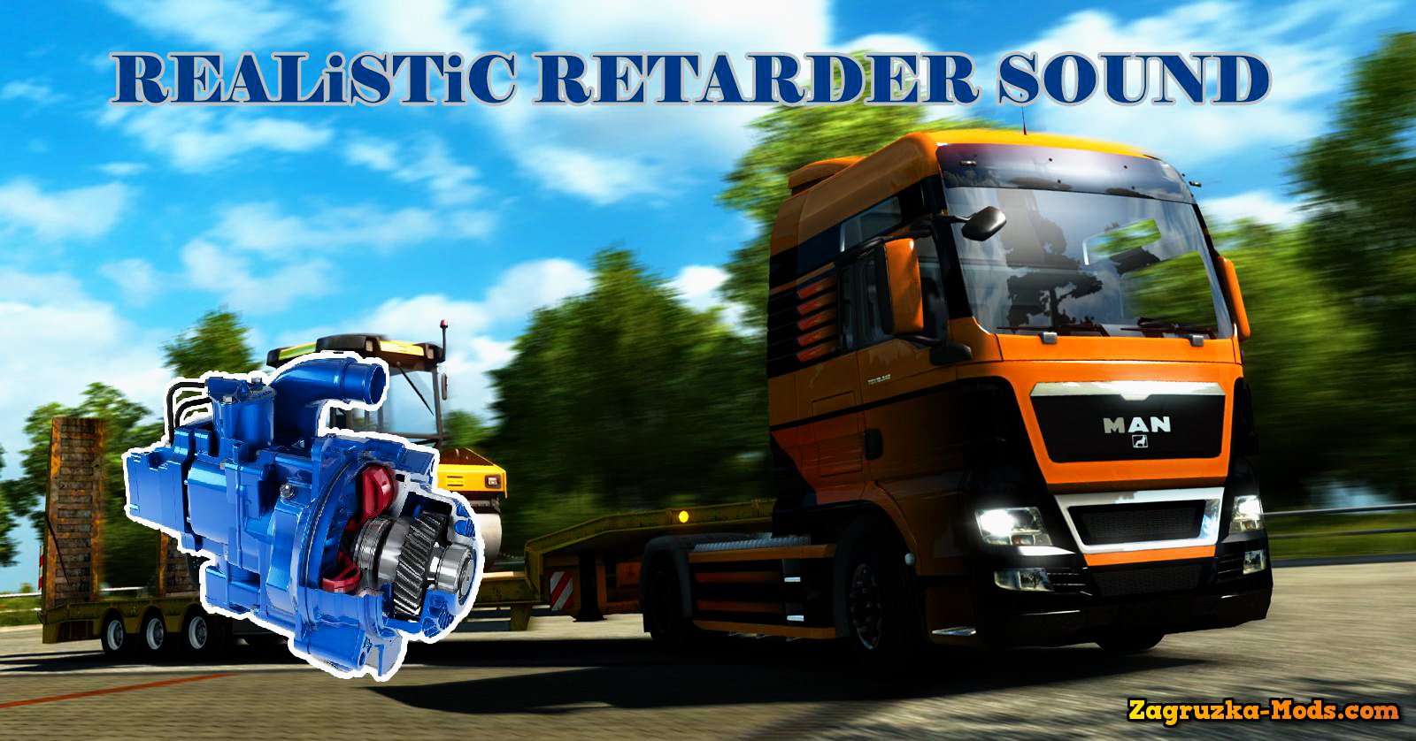 Realistic Retarder Sound v1.0 for ETS 2