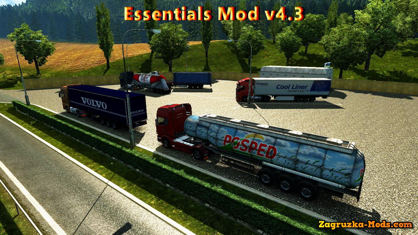 Essentials Mod v4.3 for ETS 2