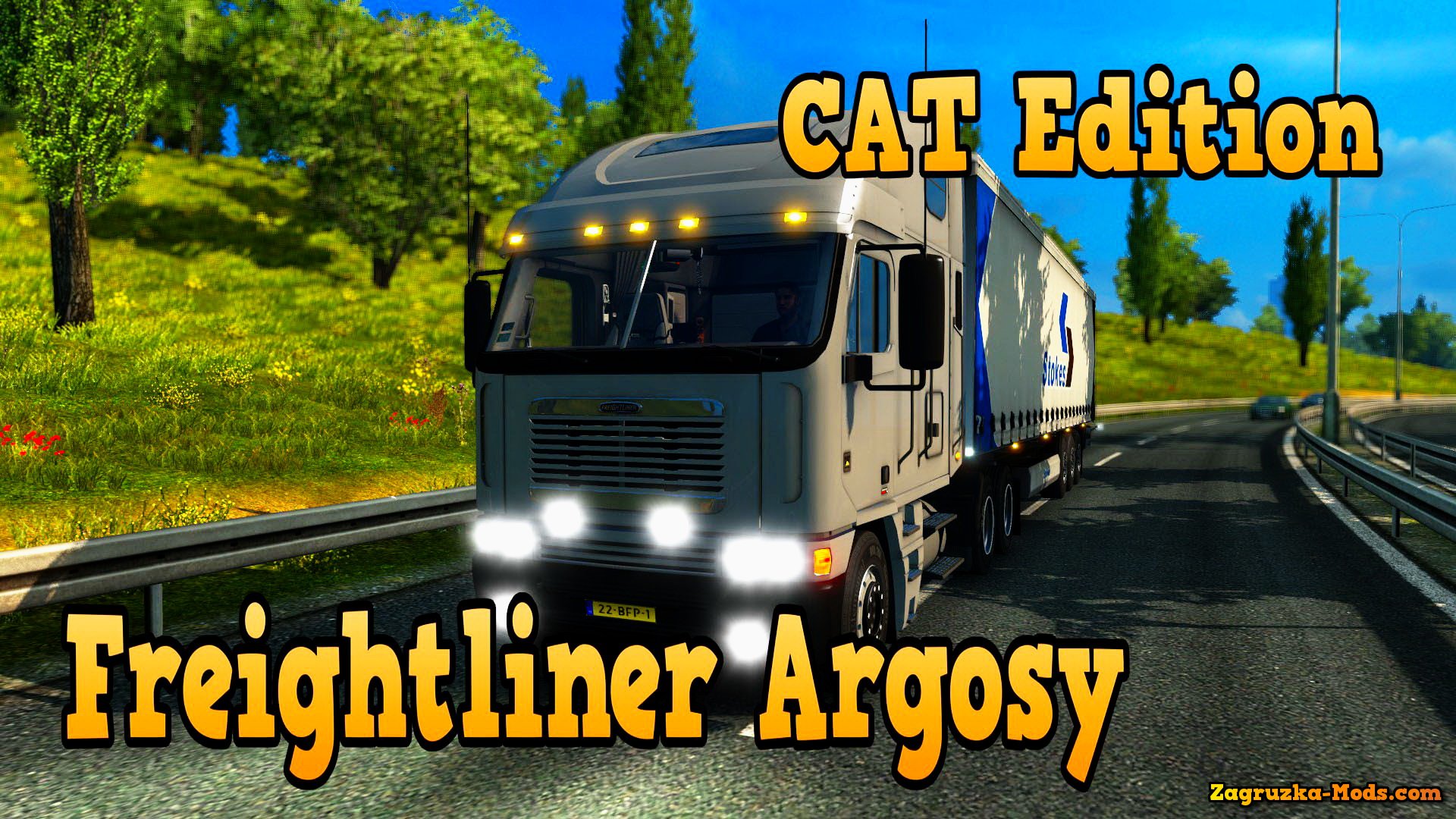 Freightliner Argosy CAT Edition v1.1 for ETS 2
