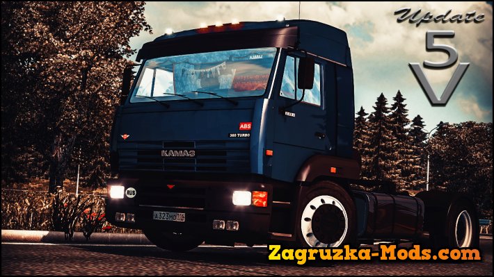 Kamaz 5460 + Interior v5.0 (Final) for ETS 2