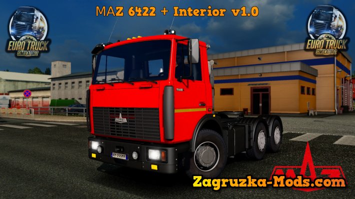 МАZ 6422 + Interior v1.0 (Beta) for ETS 2