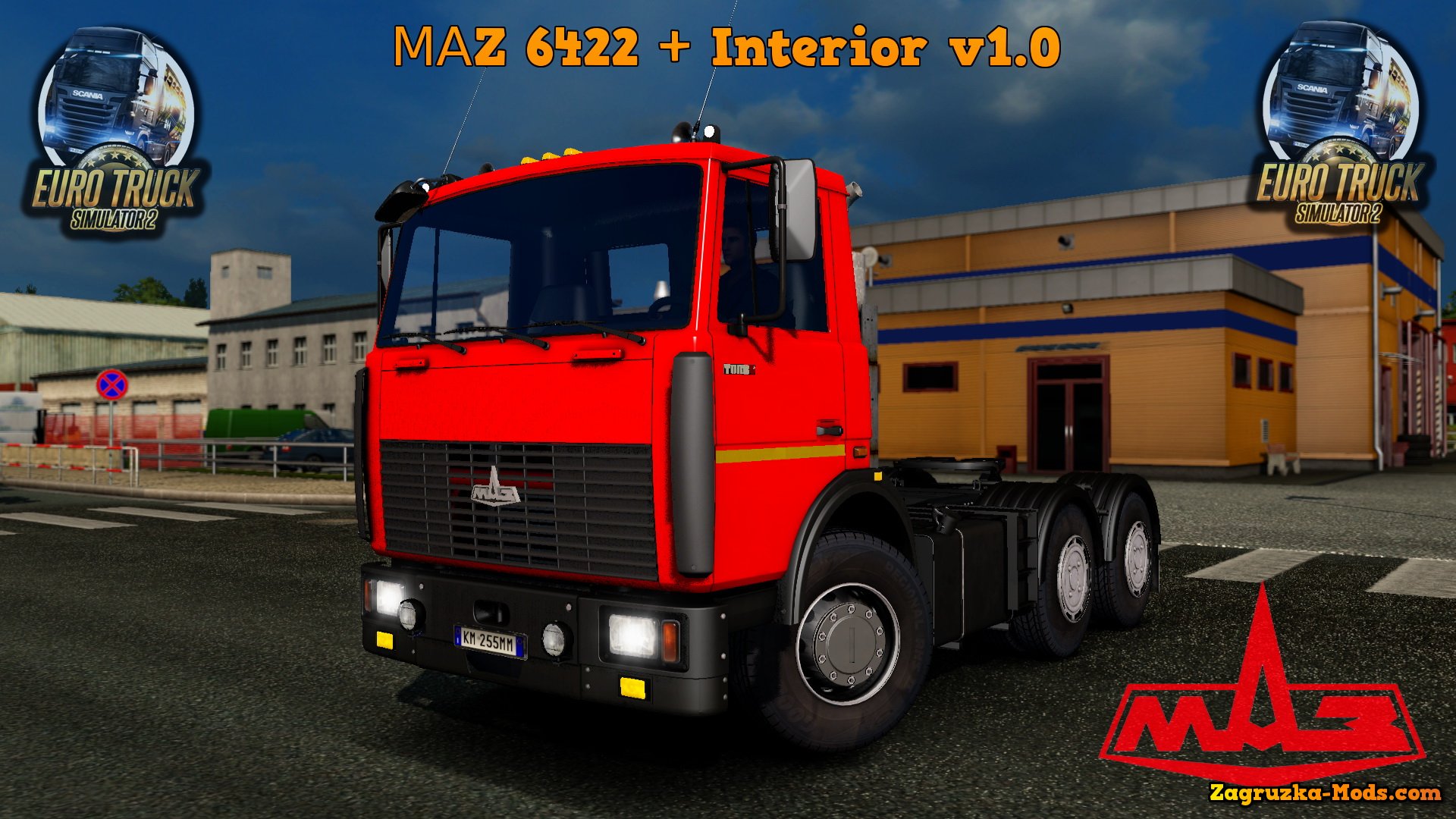 МАZ 6422 + Interior v1.0 (Beta) for ETS 2