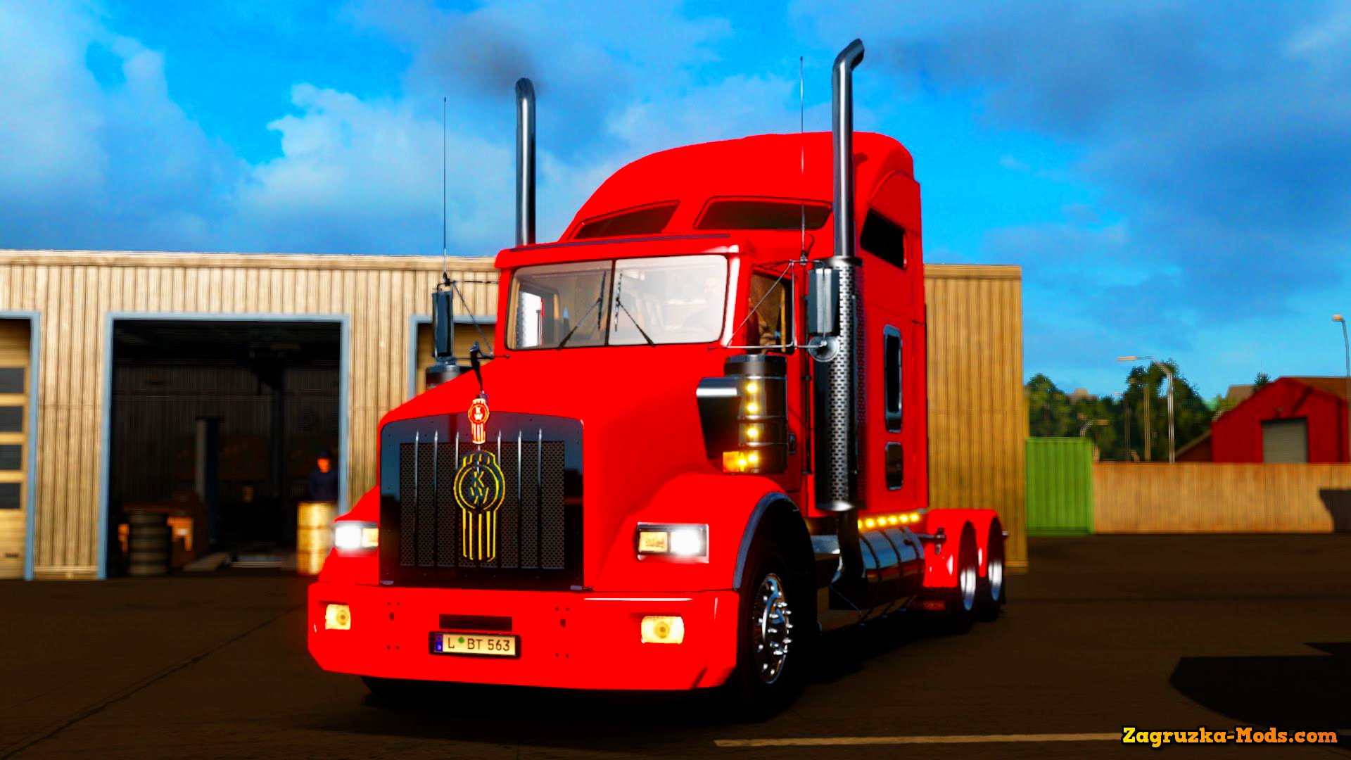 Kenworth T800 + Interior v2.1 for ETS 2