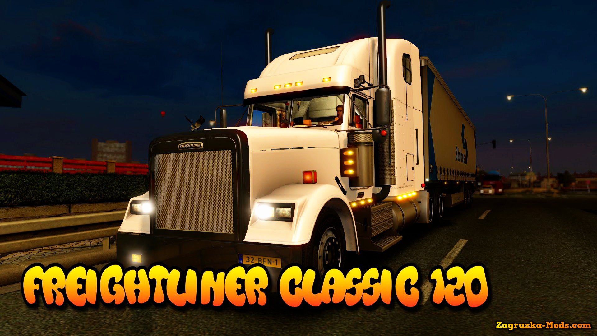 Freightliner Classic 120 + Interior v1.0 for ETS 2