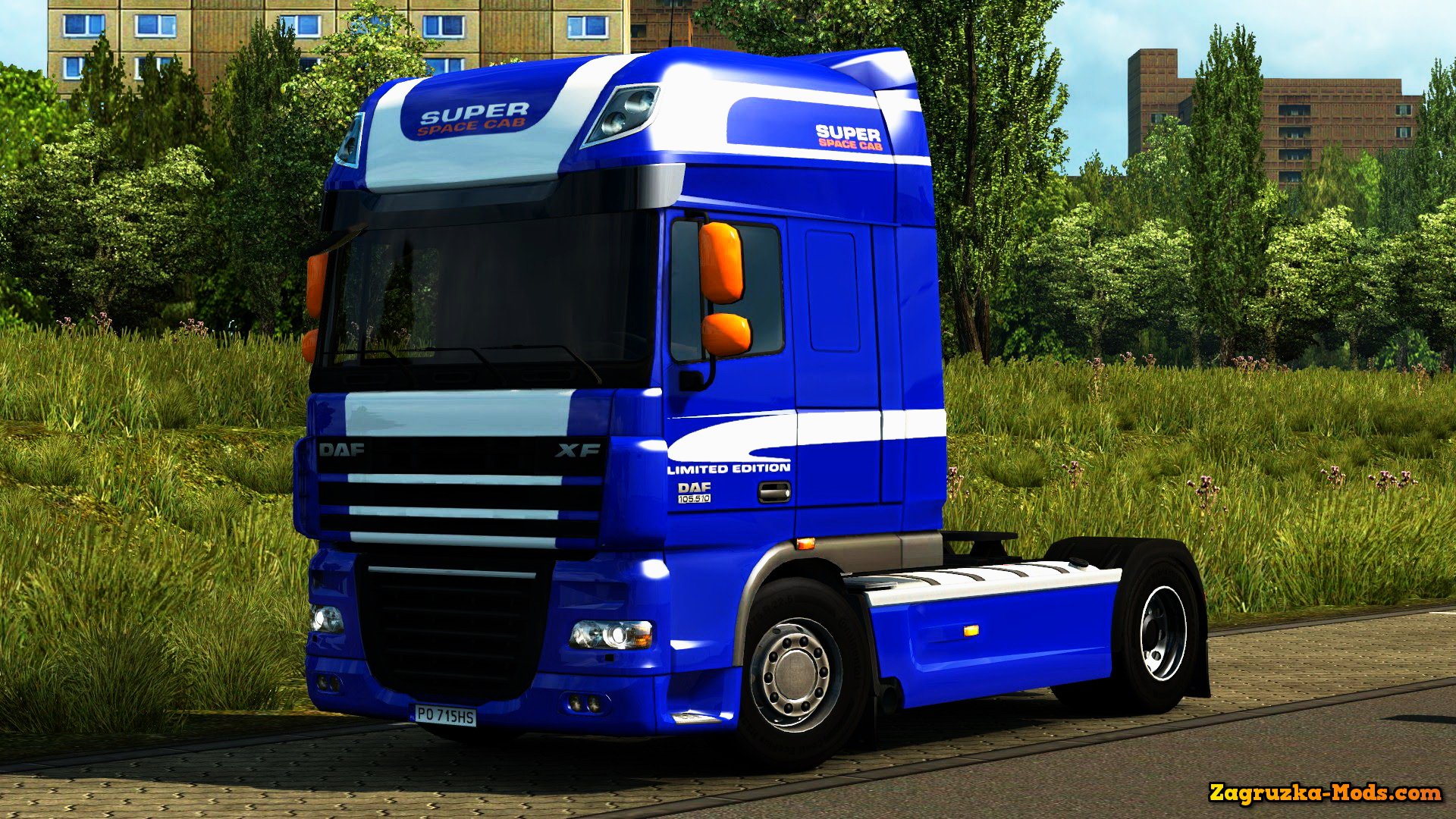 DAF XF 105 (50k&SCS) Limited Editon Skin by Borsuk for ETS 2